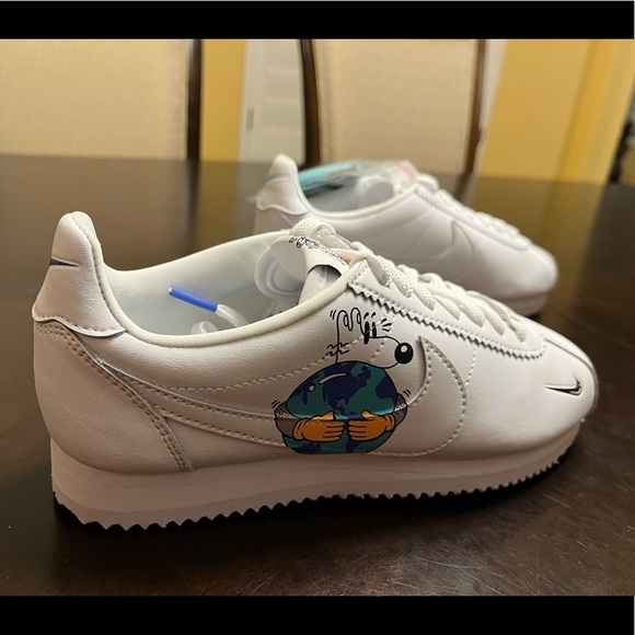New Nike Cortez x Steve Harrington Earth Day Sneaker Shoes Size US 5 - Picture 3 of 12